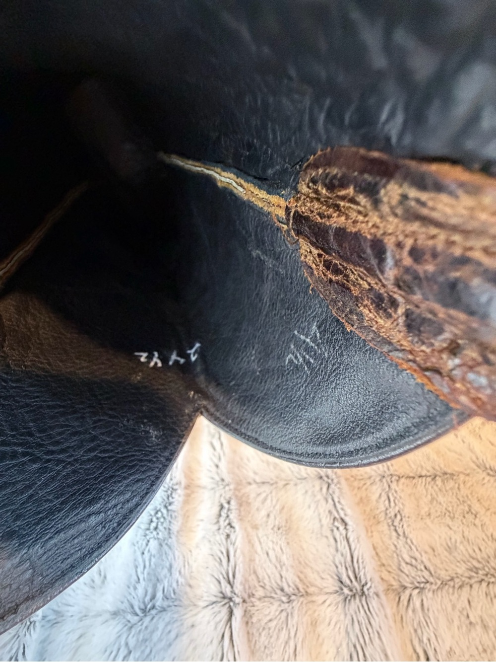 Spirit Estoperol Laser Harman Cappuccino Cowboy Boot - Picture 8 of 9
